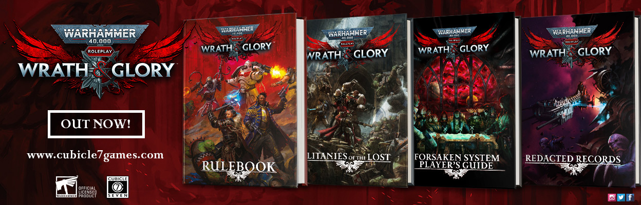 Warhammer 40,000: Wrath & Glory - Starter Set - Cubicle 7 Entertainment  Ltd., Wrath & Glory